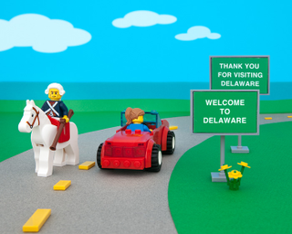 Illustration for article titled The Fifty States, Now In Pleasing LEGO Form